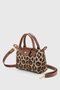 Zoozie Bags Bolsa de Hombro Estampado de Leopardo